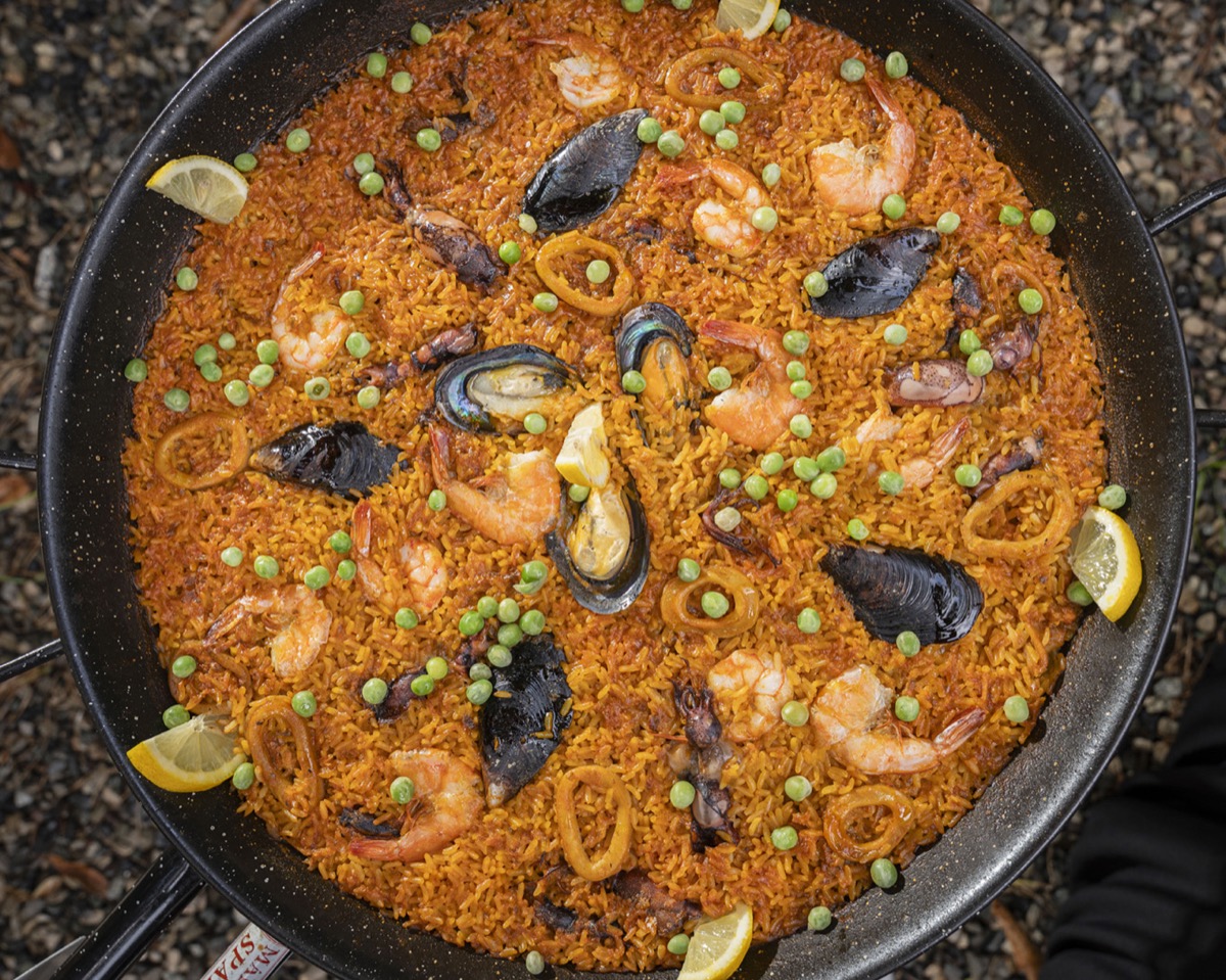 Paella de mariscos
